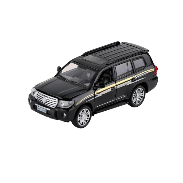 2062-FY89008-12D Çek Bırak Metal Sesli Toyota Landcrusiee - Resim 3