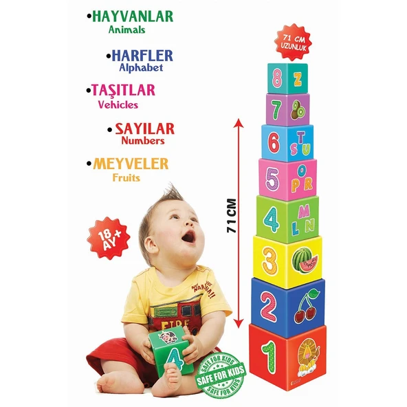 2137 EĞİTİCİ DENGE KULE OYUNU - Resim 3