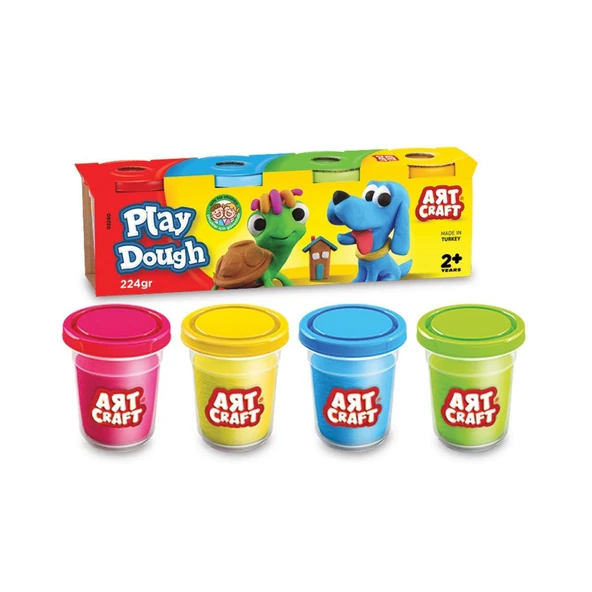 03280 Art Craft 4lü OYUN HAMURU / 224 gr ürün görseli