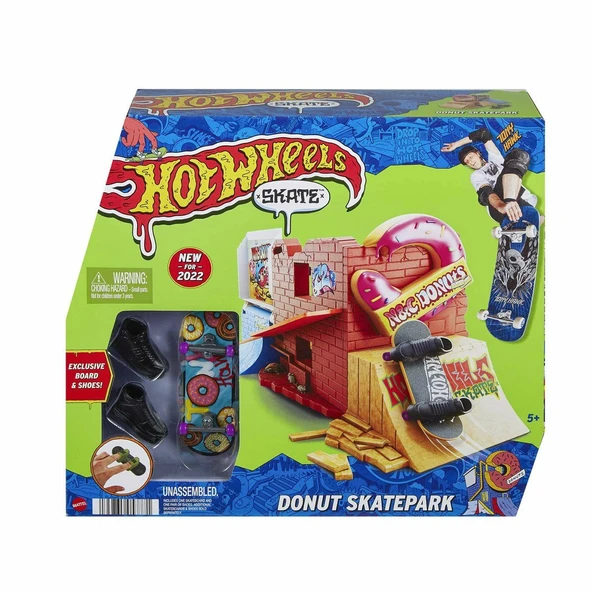 HGT91 Hot Wheels Skate Parmak Kaykay Macerasına Başlangıç Setleri ürün görseli