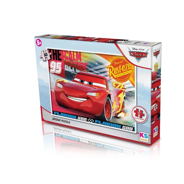 CR709 Cars 50 Parça Çocuk Puzzle -KS Puzzle ürün görseli