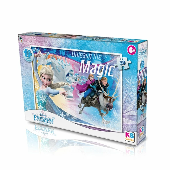 FRZ709 Frozen 50 Parça Çocuk Puzzle -KS Puzzle ürün görseli