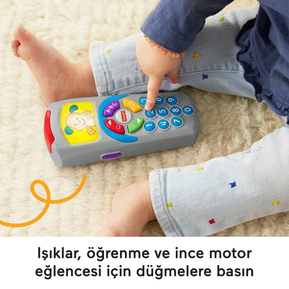 HXB86 Fisher-Price Eğitici Köpekçiğin Uzaktan Kumandası - Resim 3