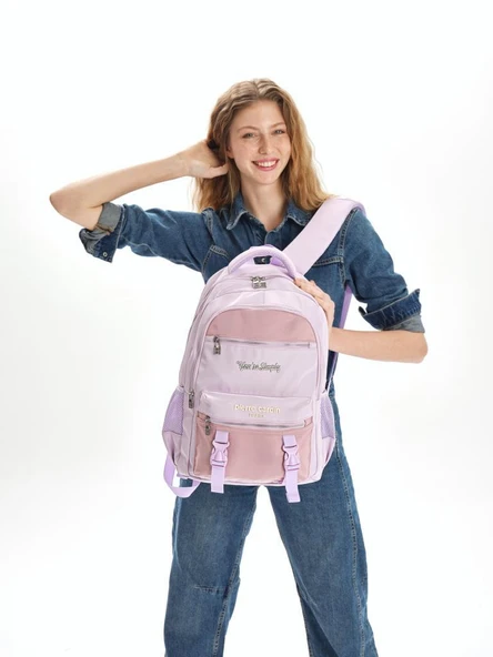 Pierre Cardin Okul Sırt Çantası Mor PC.07PC1591.MOR - 2