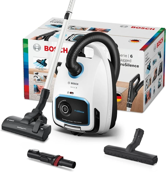 Bosch BGB6SIL1 ProSilence 700 W Toz Torbalı Süpürge - Resim 2