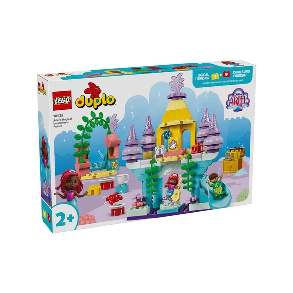 10435 Lego Duplo Arielin Sihirli Su Altı Sarayı 116 parça +2 yaş ürün görseli