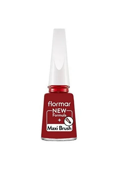 Flormar Nail Enamel Yüksek Pigmentli & Parlak Bitişli Oje Fne-405 Red Roots ürün görseli
