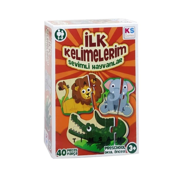 ILK805 İlk Kelimelerim -KS Puzzle ürün görseli