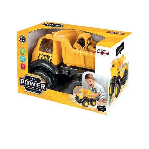 06518 POWER İŞ MAKİNELİ KAMYON S172117231 - Resim 3