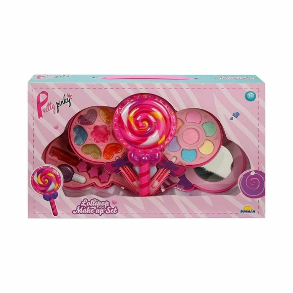 2600 Lolipop Şekilli 4 Katlı Makyaj Güzellik Seti ürün görseli