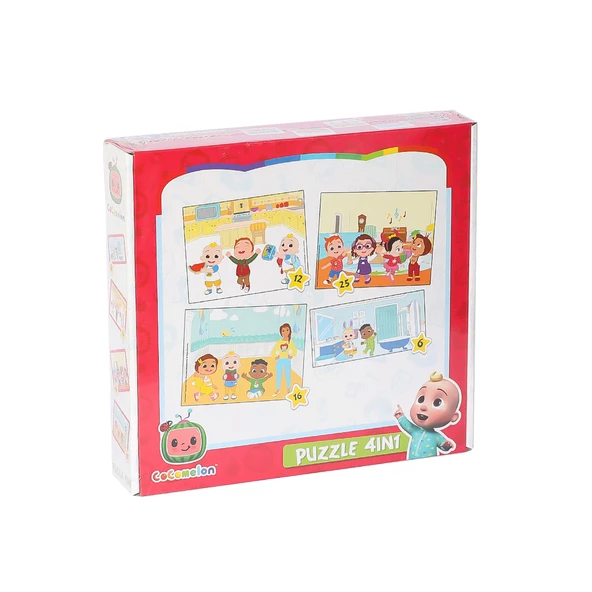 CO7899 Cocomelon 4IN1 Puzzle -Laço ürün görseli