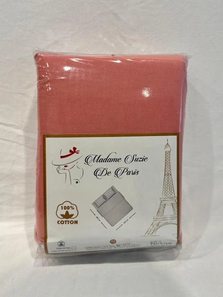 Madame Suzie Çift Kişilik Poplin Çarşaf Seti - 2