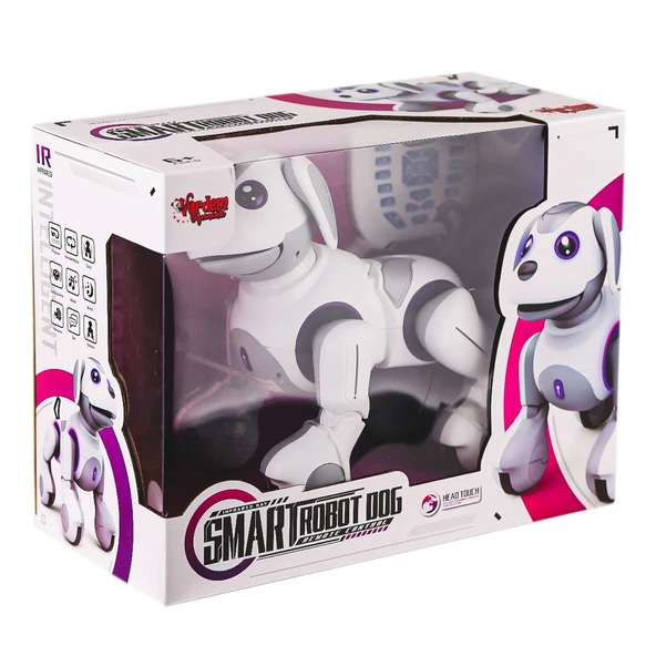 G14 Kumanlı Şarjlı Smart İnteraktif Akıllı Robot Köpek -Vardem Oyuncak - Resim 3