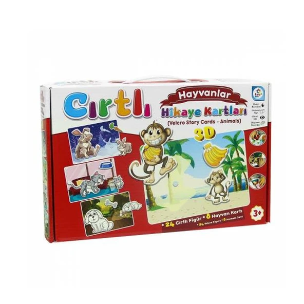 LC7205 Laço, Cırtlı Hikaye Kartları Hayvanlar ürün görseli