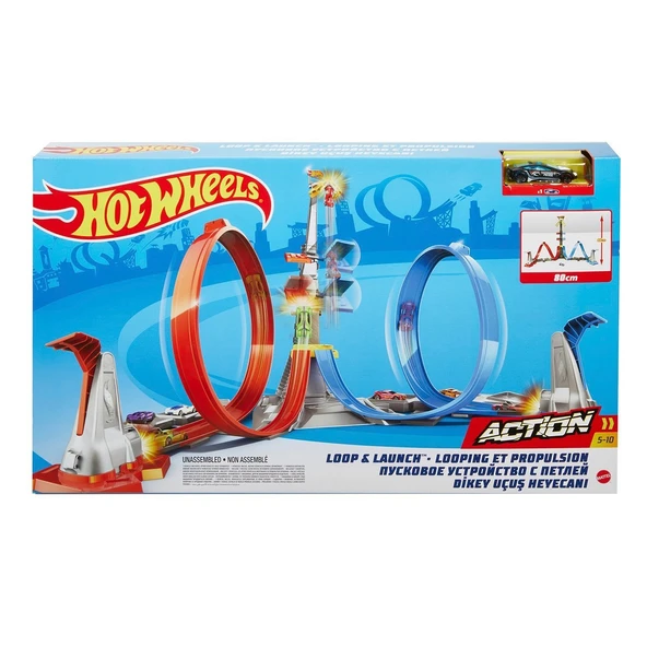 GRW39 Hot Wheels Dikey Uçuş Heyecan Yarış Seti ürün görseli