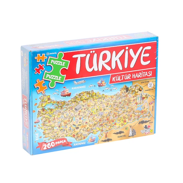 7213 Türkiye Kültür Haritası Puzzle -Totteriq ürün görseli