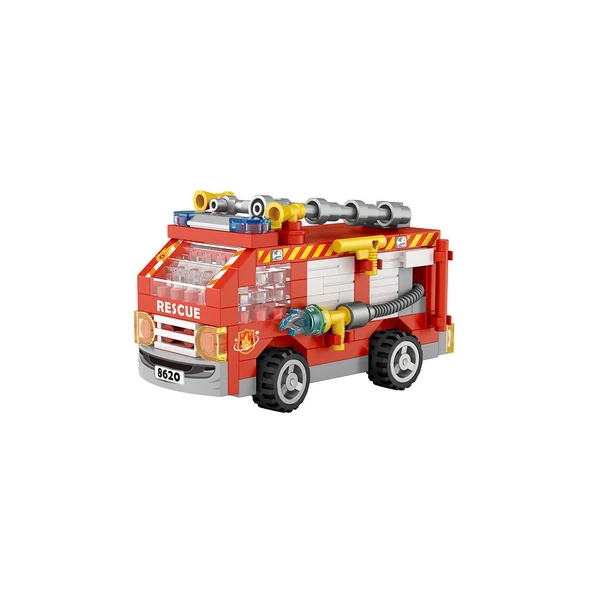 LZ8620 LOZ Blok Oyuncak Mini Poşet -Vagonlife - Resim 3