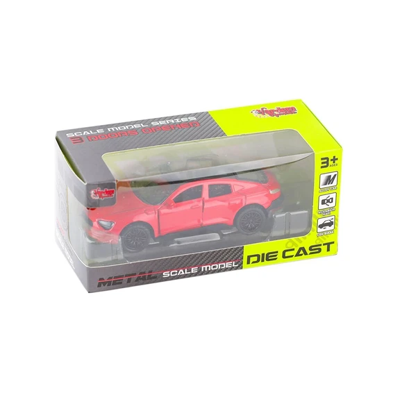 KM-36201A-Vardem Kutulu Çek Bırak 1:36 Metal Araba ürün görseli