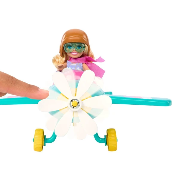 HTK38 Chelsea'nin Pervaneli Mini Uçağı Oyun Seti - Resim 4