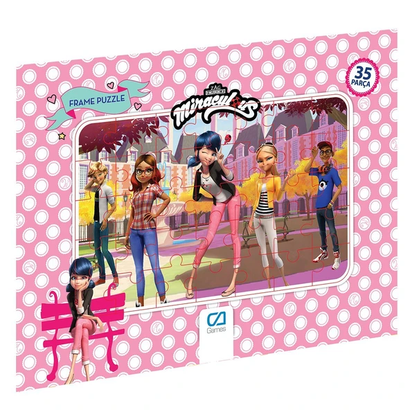 CA 5020-5022 Miraculous Frame Puzzle 35 Parça-CA Games ürün görseli