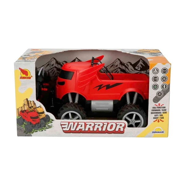4677 1:18 Suncon Warrior USB Şarjlı Uzaktan Kumandalı Araba 28 cm - Resim 2