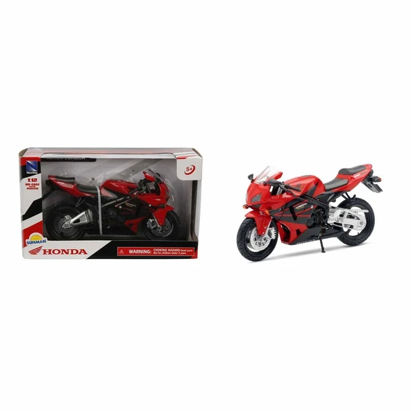 42607 SUN-  Honda   CBR600R 2006 Kırmızı 1:12 - Resim 2