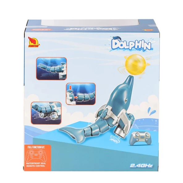 5652  Kumandalı Yunus Balığı BALIĞI FF 2 4GHZ 3 7V USB - Resim 2