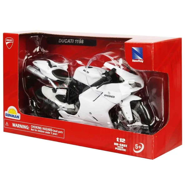 57143 SUN-  Ducatı 1198 Kırmızı  1 :12 - Resim 4