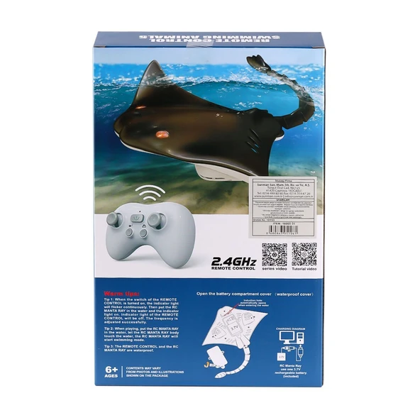 5106 Kumandalı Işıklı Vatoz Balığı - Resim 2