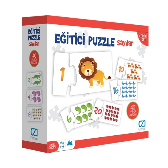 CA.5031 CA Games, Eğitici Puzzle Sayılar ürün görseli