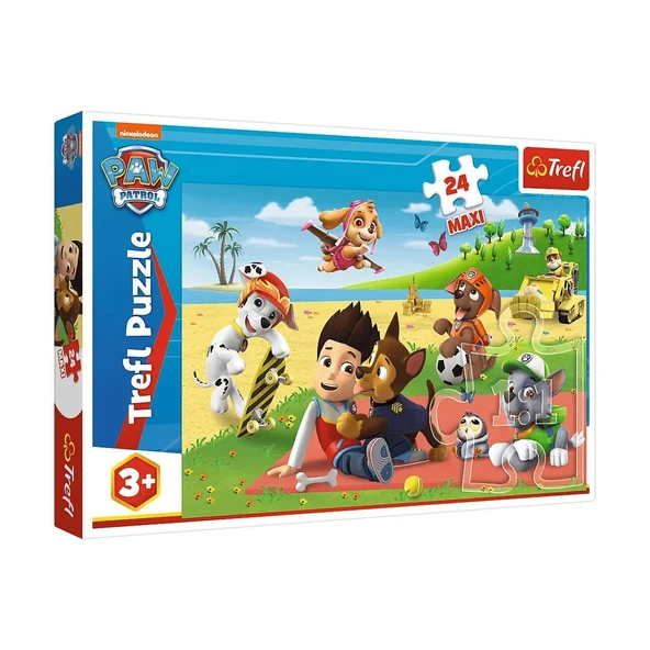 PUZZLE-14346 Paw Patrol 24 Parça Maxi Çocuk Puzzle -Vardem ürün görseli