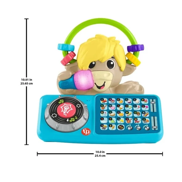 HYL26 Fisher-Price Lync Squad İlk Kelimelerim İnek         - Resim 3