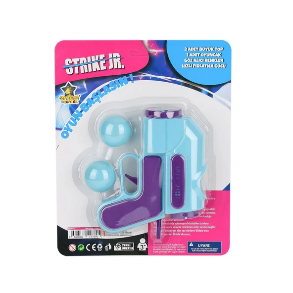 ER-101 Oyuncak Top Atan Tabanca - Erdem Oyuncak - Resim 3