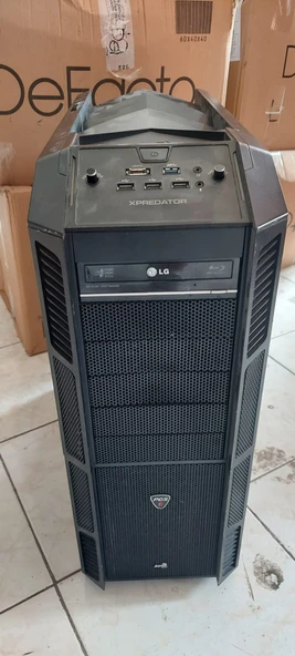 AEROCOOL XPREDATOR 2x23cm Fanlı USB3.0 Güç kaynaksız Kasa 2.EL - 1