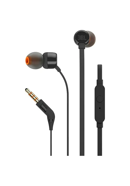 JBL T160 Mikrofonlu Kulak Içi Kulaklık (SİYAH)