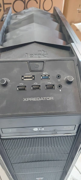 AEROCOOL XPREDATOR 2x23cm Fanlı USB3.0 Güç kaynaksız Kasa 2.EL - 2