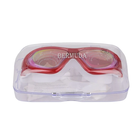 KZLD-AF2800 Bermuda Aynalı Sörf Yüzücü Gözlüğü ICB12 - Resim 3