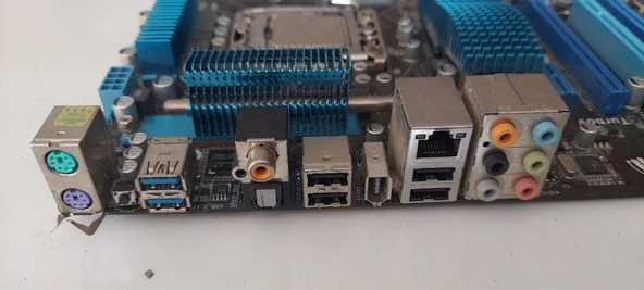 Asus ATX DDR3 Intel x58 Socket 1366 SATA (6Gb/s) USB 3.0 Motherboard P6X58D-E ANAKART 2.EL KULLANILMIŞ - 2
