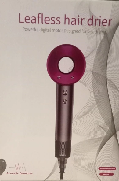 leafless hair dryer 4 in 1 saç kurutma makinası 3 kademe - Resim 2