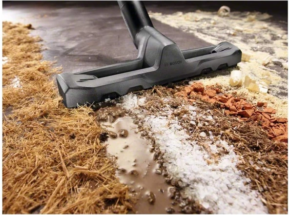 Bosch Universalvac 15 Islak ve Kuru Toz Emme Makinesi, 1000 Watt, Kutuda, Siyah - 4
