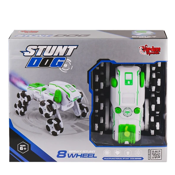 SYR-666-820 Kumandalı Buharlı 8 Teker Stunt Köpek Araba -Vardem Oyuncak ürün görseli