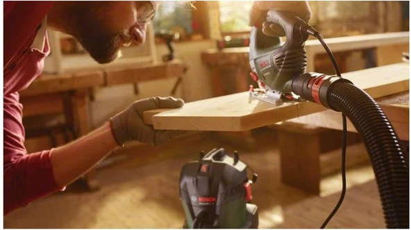 Bosch Universalvac 15 Islak ve Kuru Toz Emme Makinesi, 1000 Watt, Kutuda, Siyah - 3