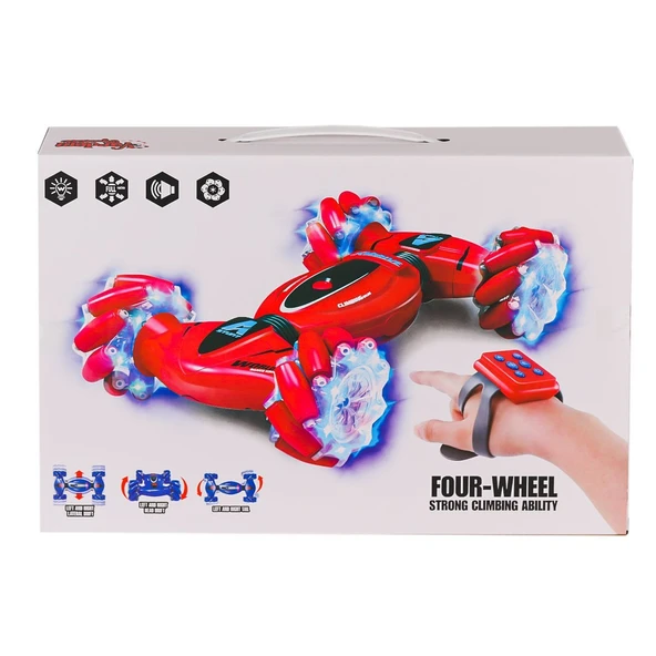 RQ2093 Bilekten Kontrollü Işıklı ve Müzikli 4 Teker Tırmanış Aracı -Vardem Oyuncak - Resim 3