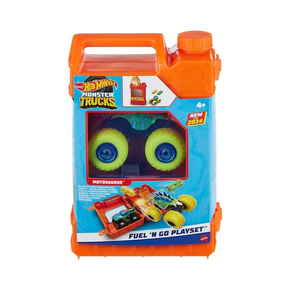 HXT04 Hot Wheels Monster Trucks Taşınabilir Oyun Seti - Resim 4