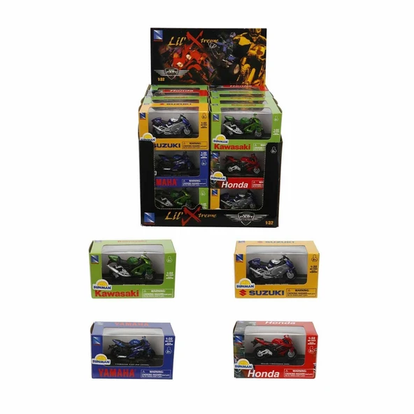 6027 SUN-NRY-1 32 Yamaha- Suzukı- Honda- Kawasaki Model Motor ürün görseli