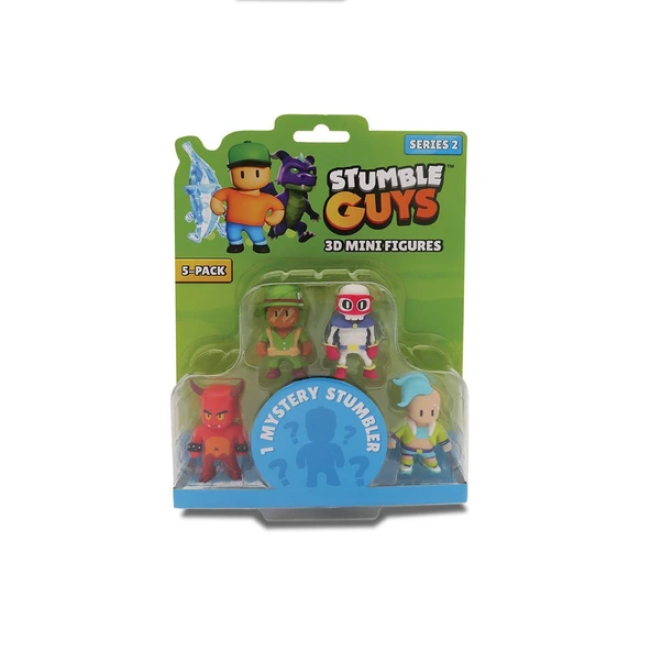 TUY14000 Stumble Guys 5li Mini Figür S2-SG-30006_5 - Resim 2