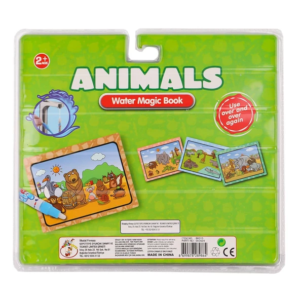 BK013 Sihirli Boyama Kitabım -Gepettoys - Resim 4