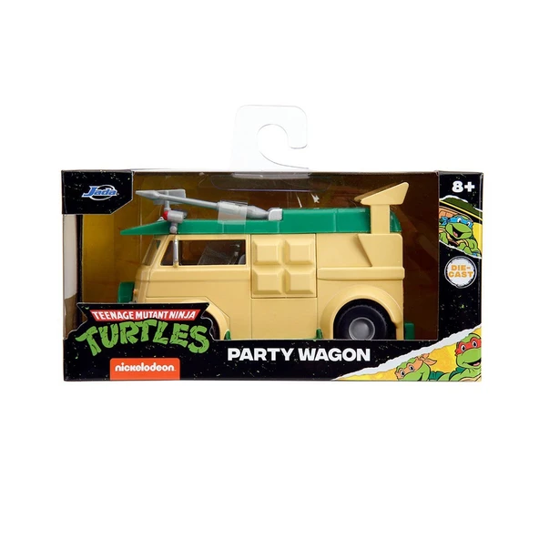 253282000 Jada Turtles Party Wagon 1:32 ürün görseli