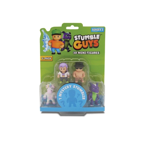 TUY14000 Stumble Guys 5li Mini Figür S2-SG-30006_5 - Resim 3