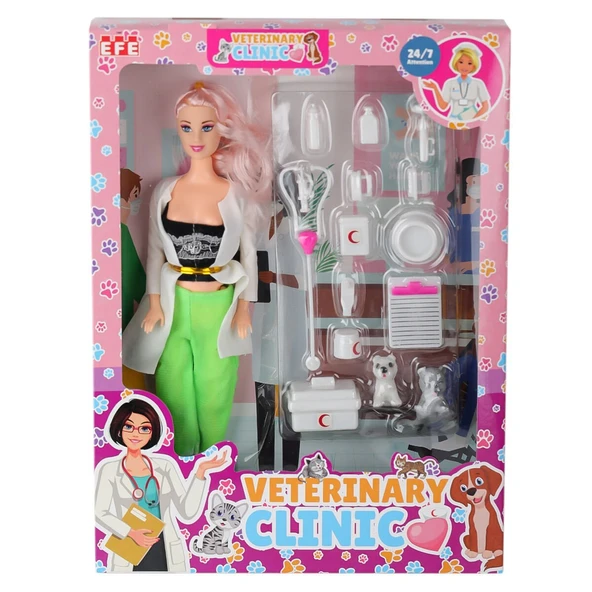 875 Veteriner Manken Bebek -Efe Toys ürün görseli